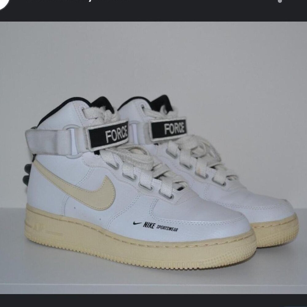 WOMENS NIKE AIR FORCE 1 HIGH UTILITY 'WHITE'